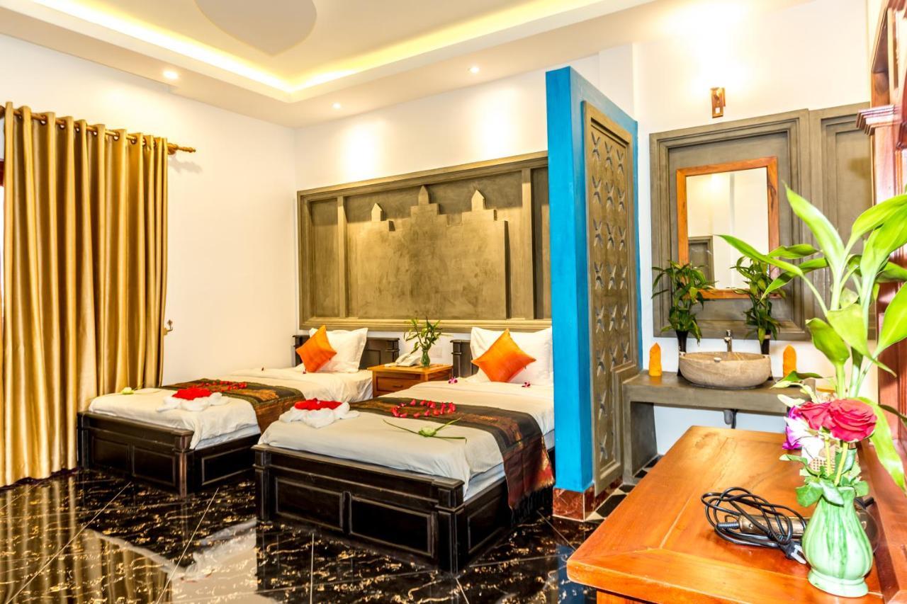 Готель Ambient Angkor Boutique Сіємреап Номер фото