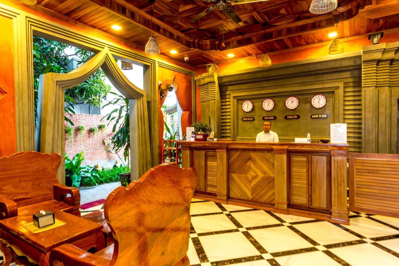 Готель Ambient Angkor Boutique Сіємреап Екстер'єр фото